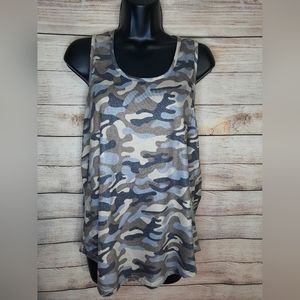 Camo activewear tank top
